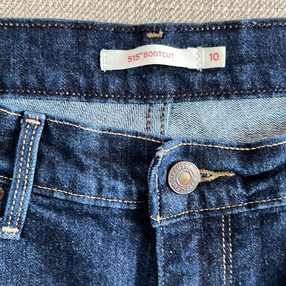 Levi’s 515 Size 10 Dark Wash Bootcut